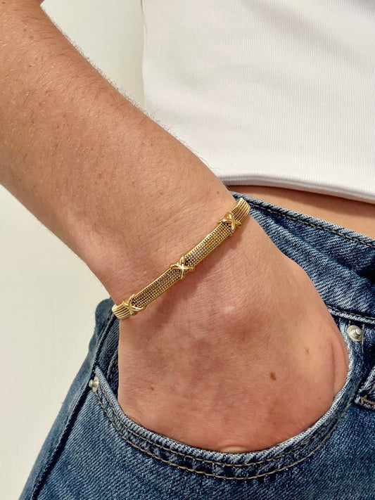 Gold Bangle